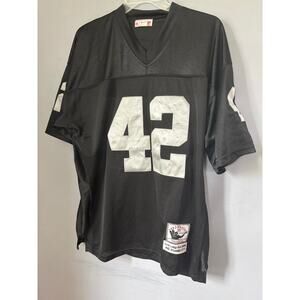 Mitchell Ness Raiders Ronnie Lott Throwback Authentic Jersey 1991 Size 52